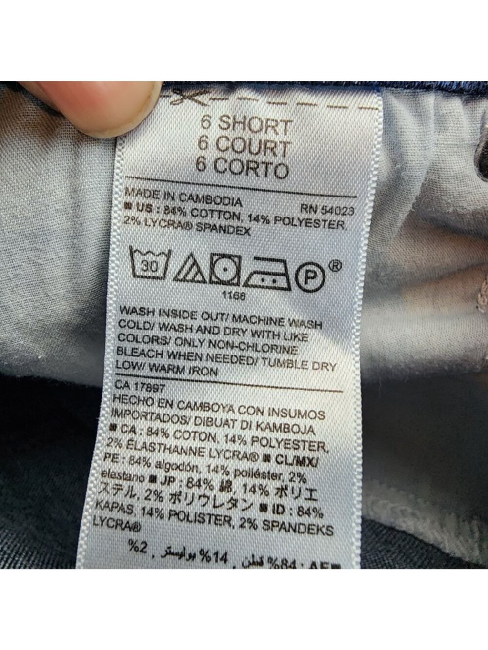 Old Navy Jeans Womens 6 Short Blue Stretch Denim Curvy Skinny - Picture 10 of 11